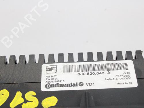 Climate control SEAT IBIZA IV (6J5, 6P1)  | BP15351126I5 