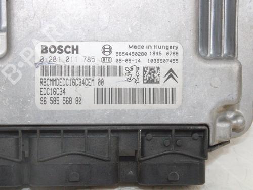 Engine control unit (ECU) CITROËN C2 (JM_) 1.4 HDi | BP15821704M57 
