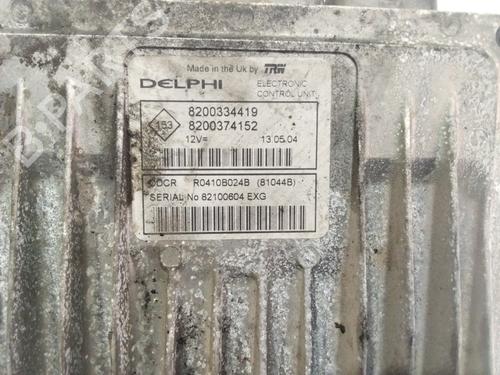 Engine control unit (ECU) RENAULT MEGANE II (BM0/1_, CM0/1_) 1.5 dCi (BM0F, BM0T, BM2B, CM0F, CM0T) | BP25460912M57 
