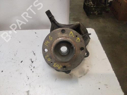Used Right front steering knuckle Right front steering knuckle PEUGEOT 207 (WA_, WC_) [2006-2015] 31146624 31146624