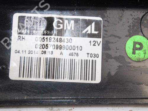 Right taillight OPEL COMBO Box Body/MPV  | BP15558644C35 