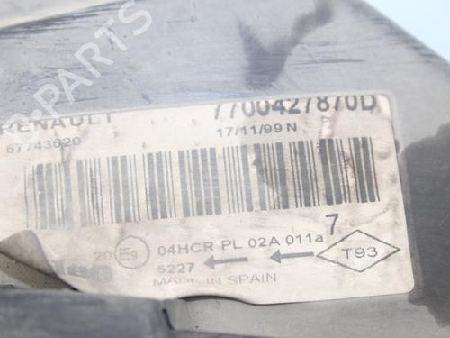 Right headlight RENAULT MEGANE I Classic (LA0/1_)  | BP16749594C29 