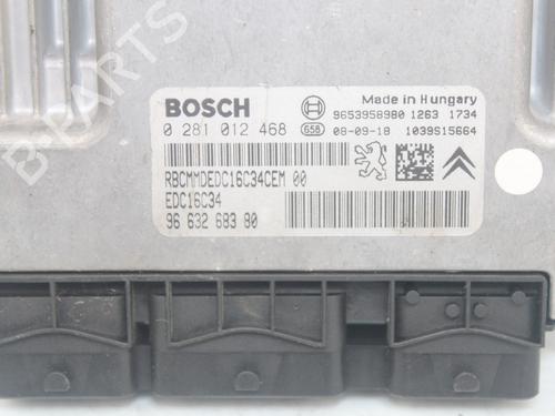 Engine control unit (ECU) CITROËN XSARA PICASSO (N68) 1.6 HDi | BP17323075M57 