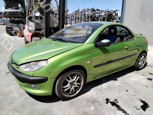 Rudehejsemekanisme Højre foran PEUGEOT 206 CC (2D) 1.6 16V (2DNFUF, 2DNFUR) | BP24368550C23 
