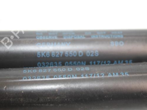 Tailgate lift support VW GOLF VI (5K1)  | BP16333721C138 