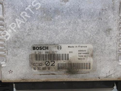 Engine control unit (ECU) PEUGEOT 406 (8B) 2.0 HDI 90 | BP17094260M57 