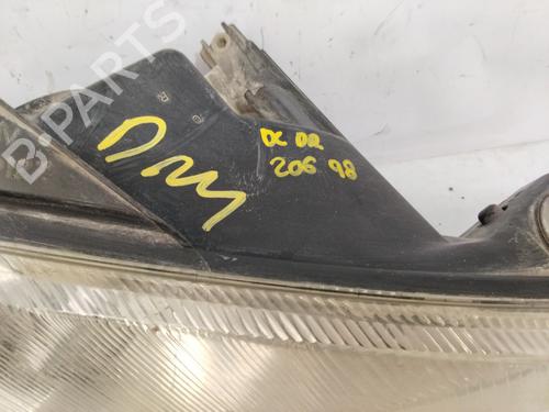 Right headlight PEUGEOT 206 Hatchback (2A/C)  | BP24650594C29 