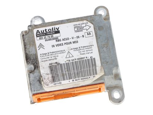 Used ECU airbags ECU airbags CITROËN BERLINGO / BERLINGO FIRST MPV (MF_, GJK_, GFK_) 1.9 D (MFWJZ) (70 hp) 33538034 33538034