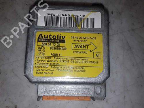 Kollisjonspute styreenhet PEUGEOT 206 Hatchback (2A/C) 1.4 i (75 hp) 8578257