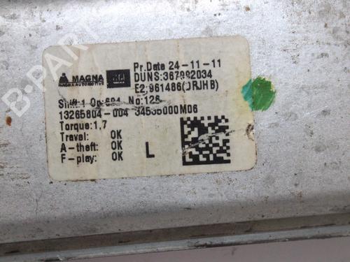 Rear left window mechanism OPEL MERIVA B MPV (S10) 1.3 CDTI (75) | BP13908293C24 