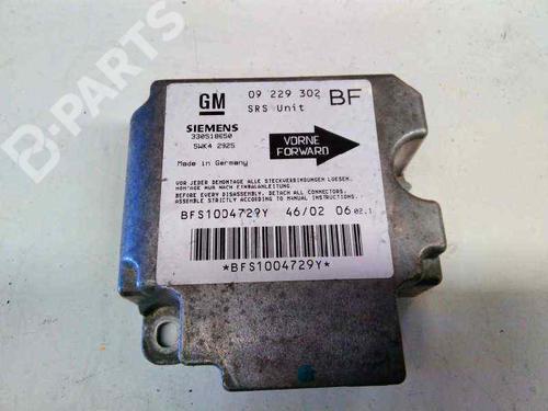 Used ECU airbags ECU airbags OPEL ASTRA G Hatchback (T98) [1998-2009] 8575228 8575228