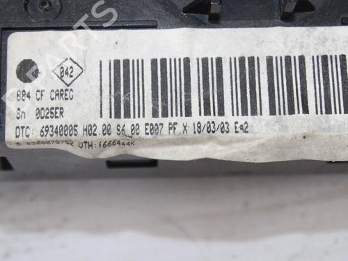 Climate control RENAULT MEGANE II (BM0/1_, CM0/1_)  | BP15603670I5 