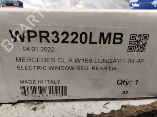 Rear left window mechanism MERCEDES-BENZ A-CLASS (W168)  | BP27491315C24 