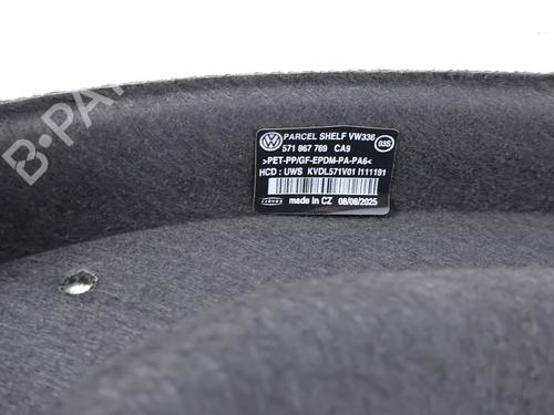 Rear parcel shelf VW TIGUAN (CT1) 1.5 TSI eHybrid | BP40154499C85 - Image 3