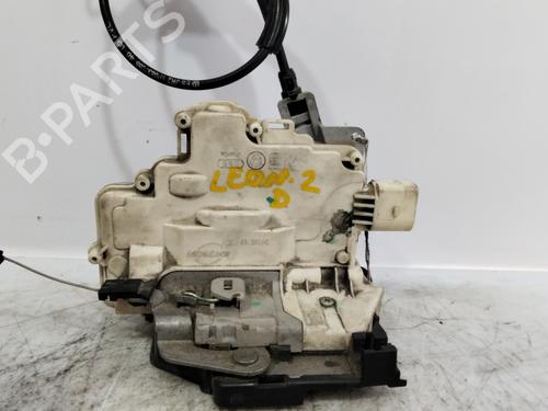 Used Front right lock SEAT LEON (1P1) [2005-2013]  26724287