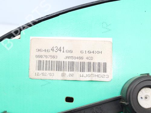 Instrument cluster CITROËN BERLINGO / BERLINGO FIRST Box Body/MPV (M_) 2.0 HDI 90 4WD (MBRHY, MCRHY) | BP15905708C47 