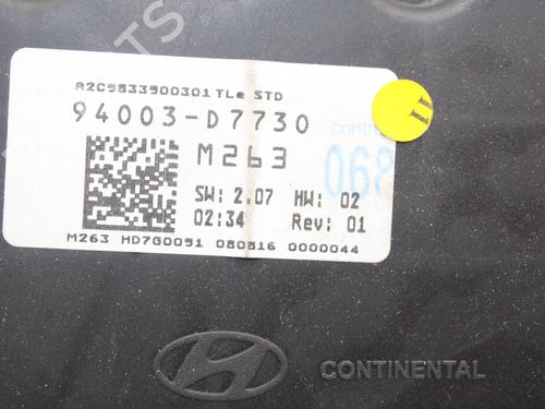 Instrument cluster HYUNDAI TUCSON (TL, TLE) 1.7 CRDi | BP15961355C47 