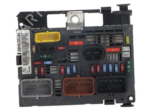 Used Fuse box Fuse box CITROËN BERLINGO MULTISPACE (B9) 1.6 HDi 75 / BlueHDi 75 (75 hp) 33020427 33020427