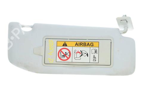 Used Right sun visor Right sun visor PEUGEOT 208 I (CA_, CC_) [2012-2021] 39692167 39692167