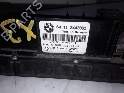 Climate control BMW X3 (E83)  | BP8568324I5 