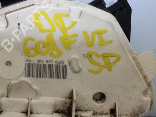 Front right lock VW GOLF VI (5K1)  | BP17950388C97 
