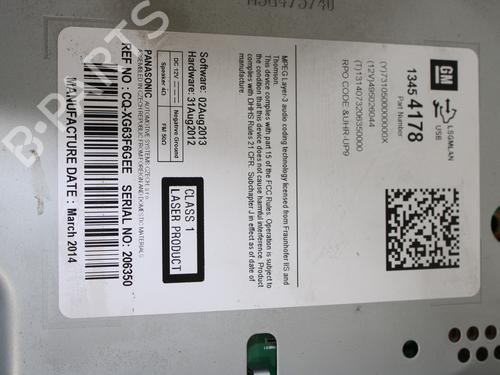 Electronic module OPEL ASTRA J (P10)  | BP17758211M83 