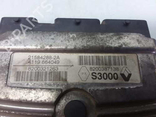 Engine control unit (ECU) RENAULT MEGANE II Coupé-Cabriolet (EM0/1_)  | BP9748799M57 