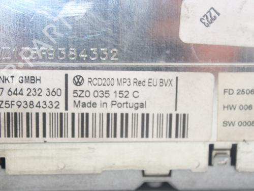 Bilradio SEAT ALHAMBRA (7V8, 7V9) 2.0 TDI | BP16682273E6 