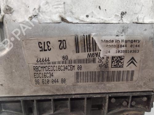 Engine control unit (ECU) PEUGEOT 207 (WA_, WC_) 1.6 HDi | BP27470144M57 