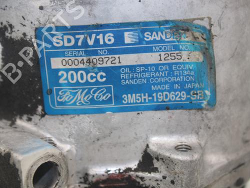 AC compressor MAZDA 3 Saloon (BK) 1.6 DI Turbo (BK12Y) | BP17633867M34 