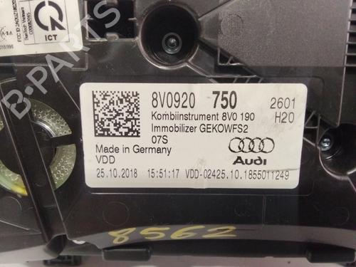 Instrument cluster AUDI A3 Sportback (8VA, 8VF) 35 TFSI | BP29715563C47 