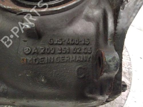 Rear differential MERCEDES-BENZ E-CLASS (W212)  | BP27817280M24 