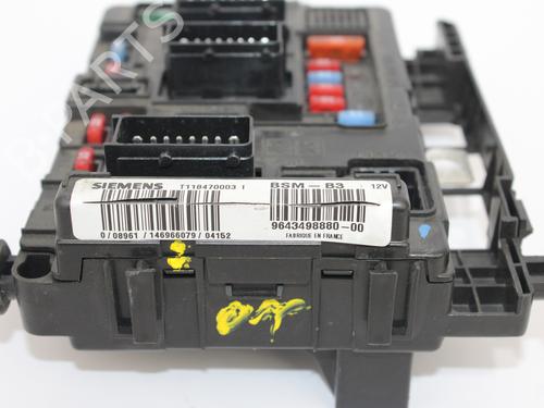 Fuse box CITROËN C3 II (SC_) 1.4 HDi 70 (SC8HZC, SC8HR0, SC8HP4) | BP15057209E1 