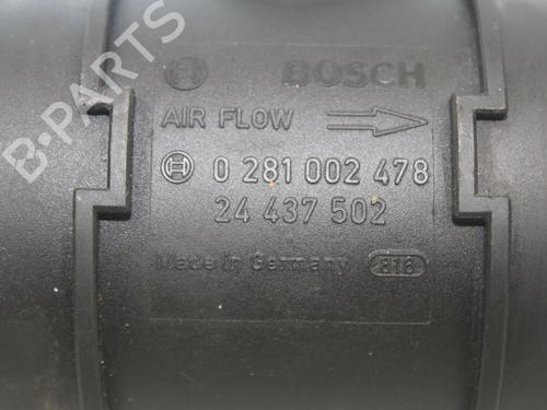 Mass air flow sensor OPEL ZAFIRA A MPV (T98) 2.0 DI 16V (F75) | BP17622428M95 
