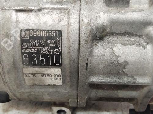 AC compressor OPEL CORSA E (X15) 1.3 CDTI (08, 68) | BP26004868M34 