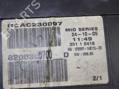 Kombinert Instrument RENAULT MEGANE II (BM0/1_, CM0/1_)  | BP13897831C47 