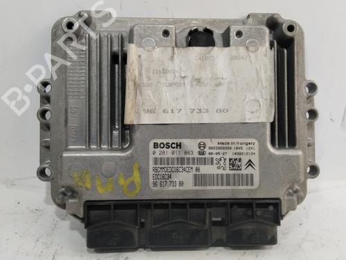 Used Engine control unit (ECU) CITROËN C4 Coupe (LA_) 1.6 HDi (109 hp) 27362971
