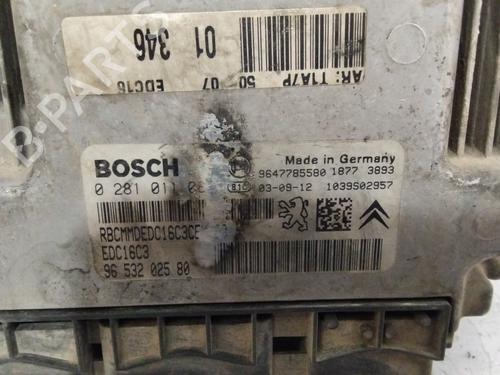Engine control unit (ECU) PEUGEOT 206 Hatchback (2A/C) 1.4 HDi eco 70 | BP27603919M57 