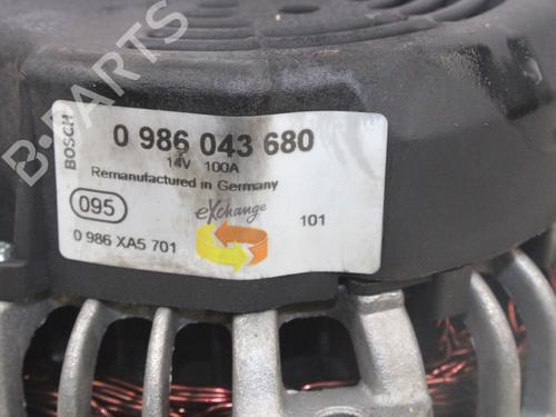 Alternator OPEL ASTRA G Hatchback (T98) 2.0 DTI 16V (F08, F48) | BP15125776M7 