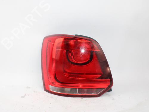 Used Left taillight VW POLO V (6R1, 6C1) 1.2 TDI (75 hp) 15558688