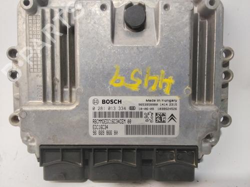 Used Engine control unit (ECU) PEUGEOT 3008 I MPV (0U_) 1.6 HDi (109 hp) 21602474