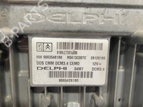 Engine control unit (ECU) PEUGEOT 308 I (4A_, 4C_) 2.0 HDi | BP27214935M57 