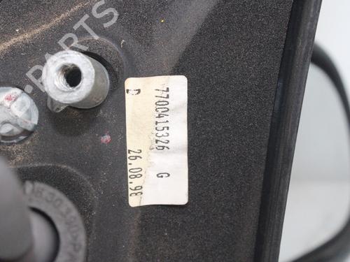 Right mirror RENAULT CLIO II (BB_, CB_) 1.9 D (B/CB0E, BB0J) | BP16109017C27 