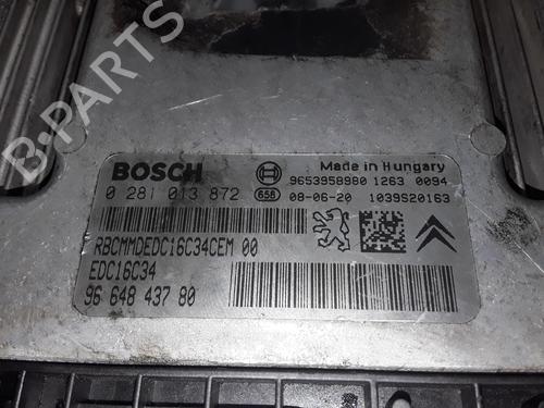 Engine control unit (ECU) CITROËN C4 Coupe (LA_) 1.6 HDi | BP10647365M57 