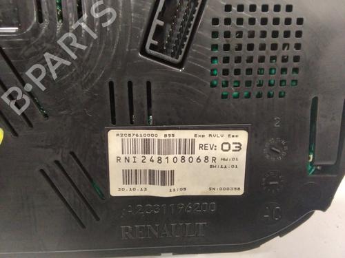 Instrument cluster RENAULT MEGANE III Hatchback (BZ0/1_, B3_)  | BP21375255C47 