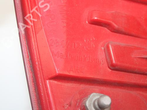 Right taillight AUDI A3 Sportback (8PA)  | BP16749540C35 