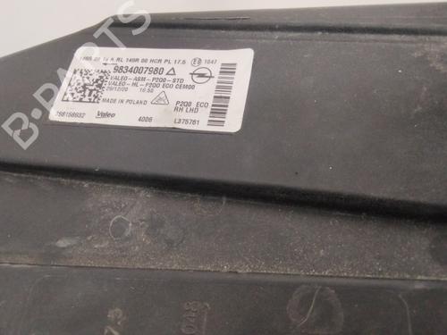 Right headlight OPEL MOKKA  | BP27214928C29 