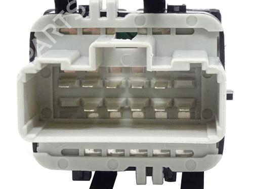 Left front window switch RENAULT MEGANE II (BM0/1_, CM0/1_)  | BP8886263I27 