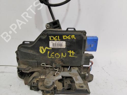 Used Front right lock SEAT LEON (1P1) [2005-2013]  24989097