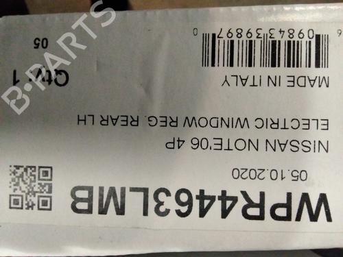 Rear left window mechanism NISSAN NOTE (E11, NE11)  | BP25721762C24 